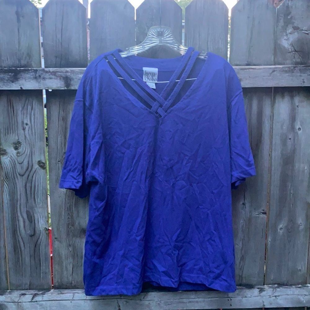 Vintage criss cross tee sz. 18-20